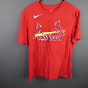 St. Louis Cardinals Red MLB Tee T SHIRT Mens Sze Large M Nike Goldschmidt #46